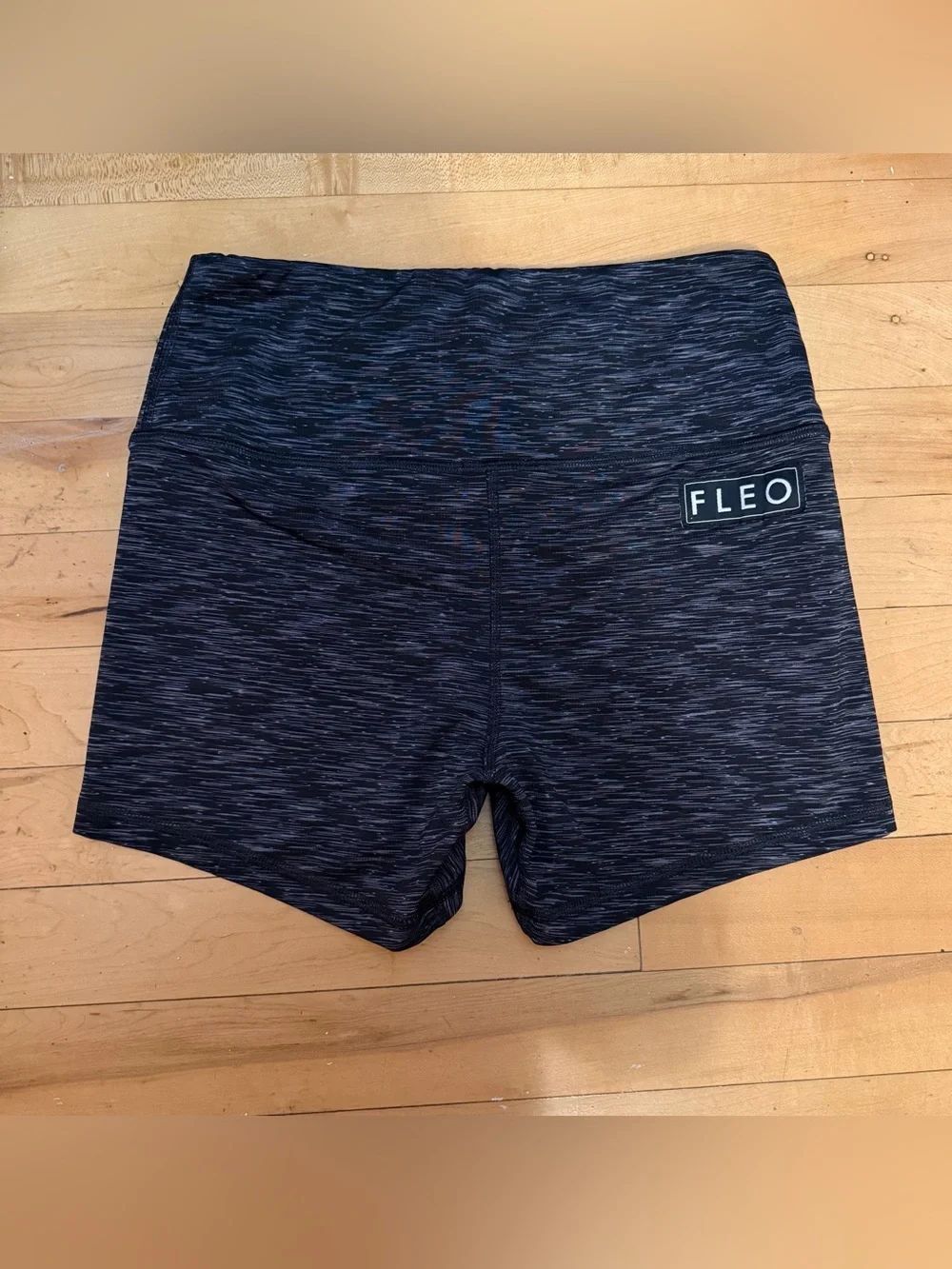 Fleo Power High Rise Bike Shorts Space Dyed Size Small